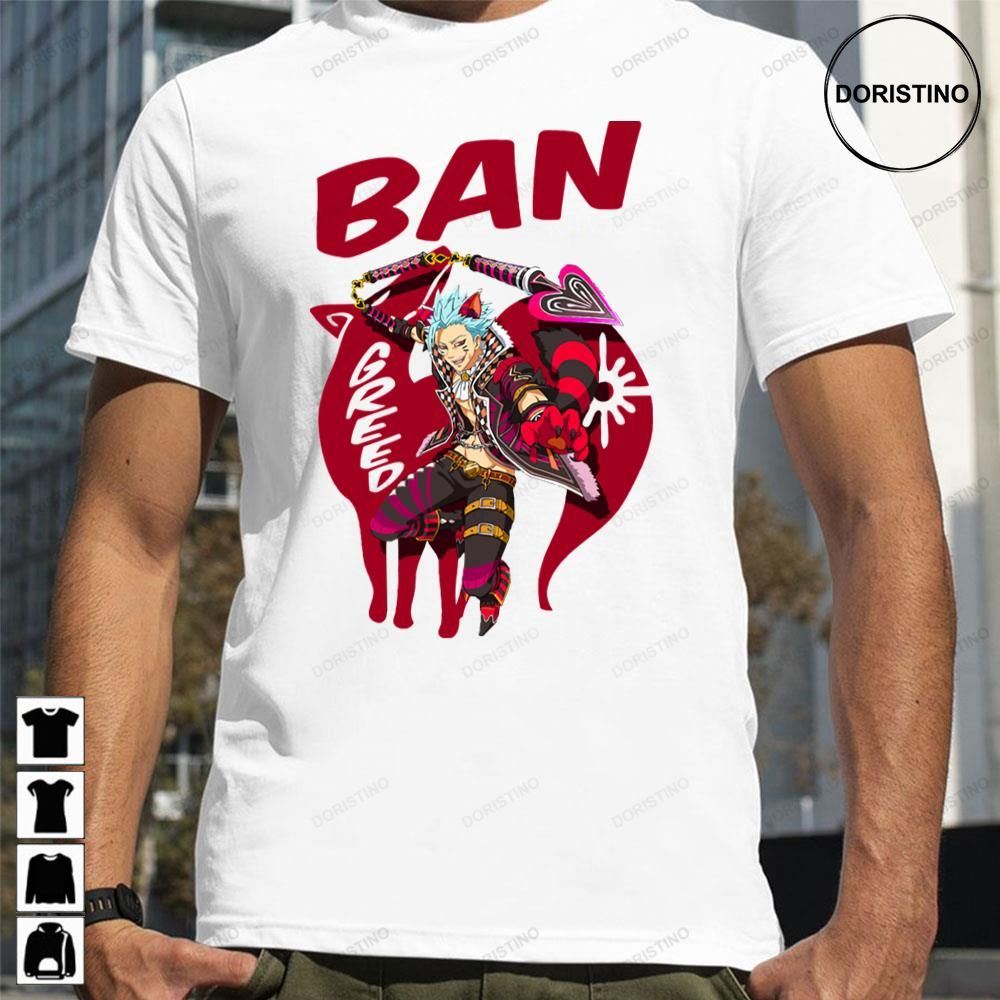 Seven Deadly Sins Ban Greed Limited Edition T-shirts